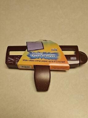 NWT Corrugator Paper Crimper - Brown